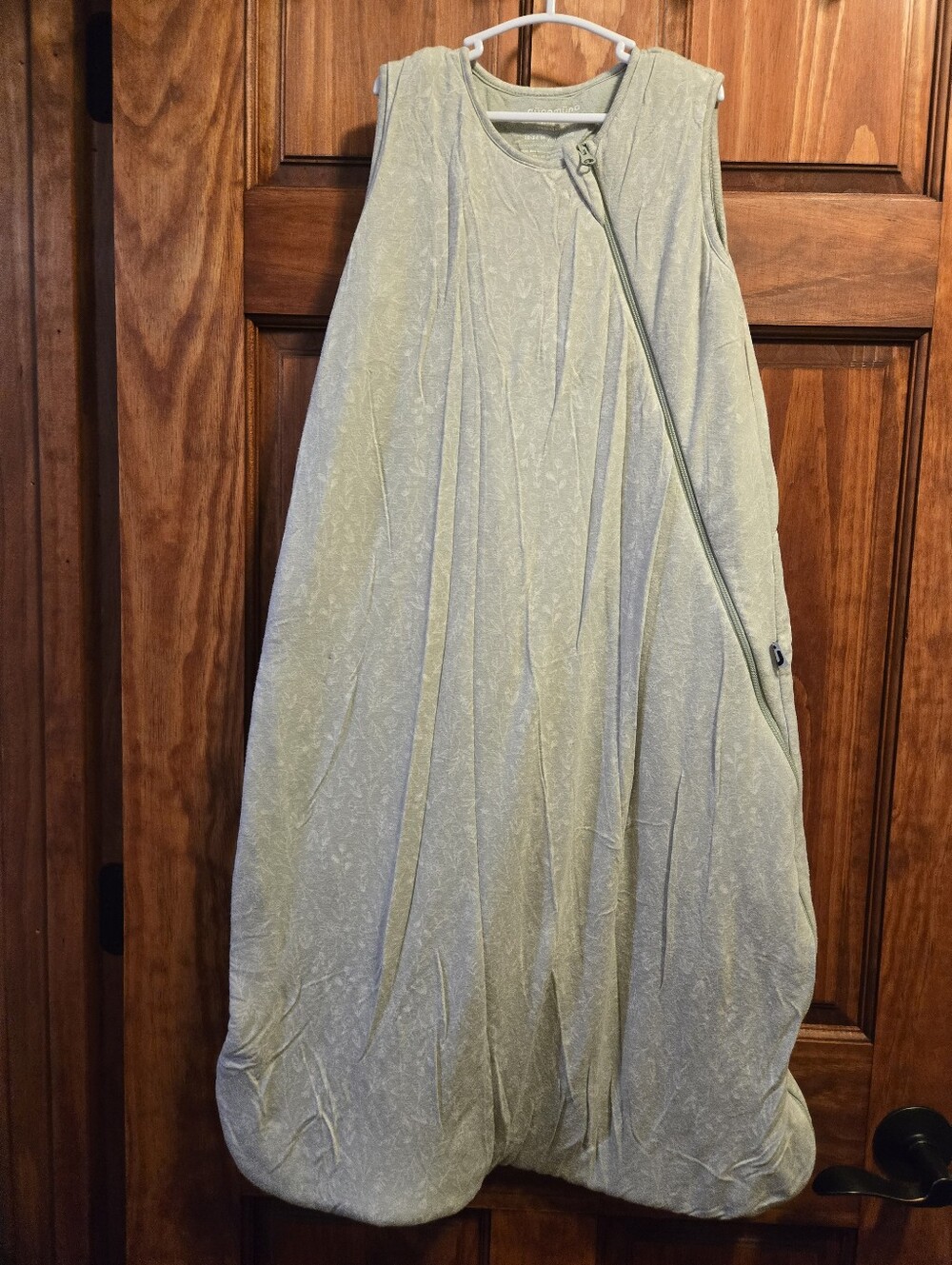 Light Olive Green GunaMuna Sleep Sack 18-24m 1 Tog